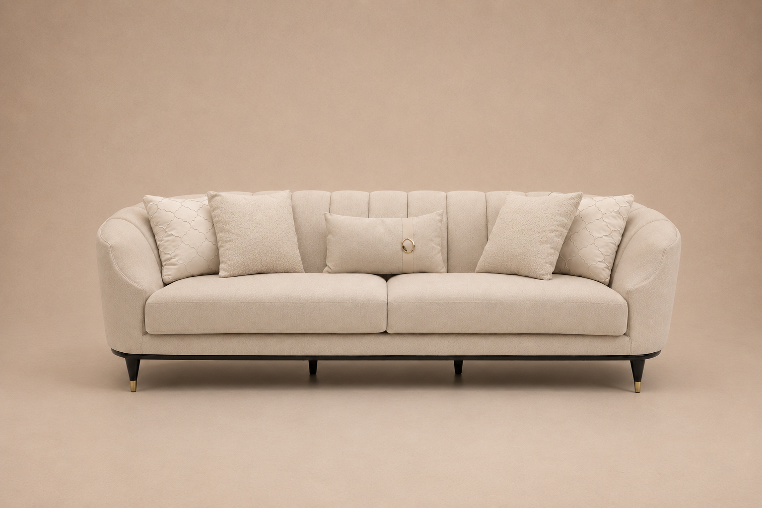 Braga 4 Seater Sofa Fabric Frame