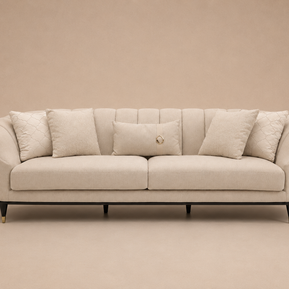 Braga 4 Seater Sofa Fabric Frame