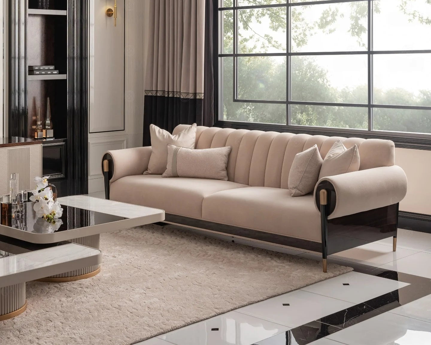 Casto 2 Seater Sofa Lux