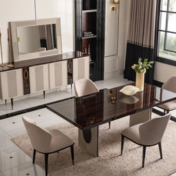 Casto Dining Set:Luxe Life Furniture