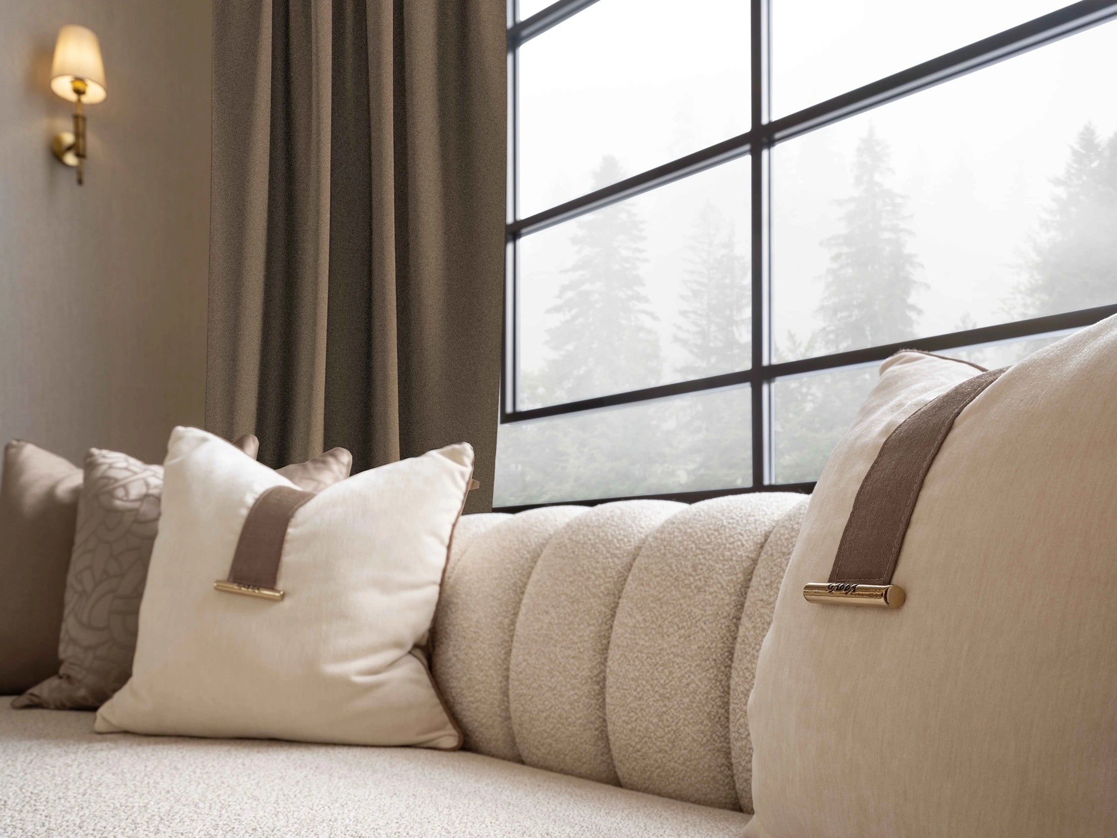 Calista Sofa Set cushions 