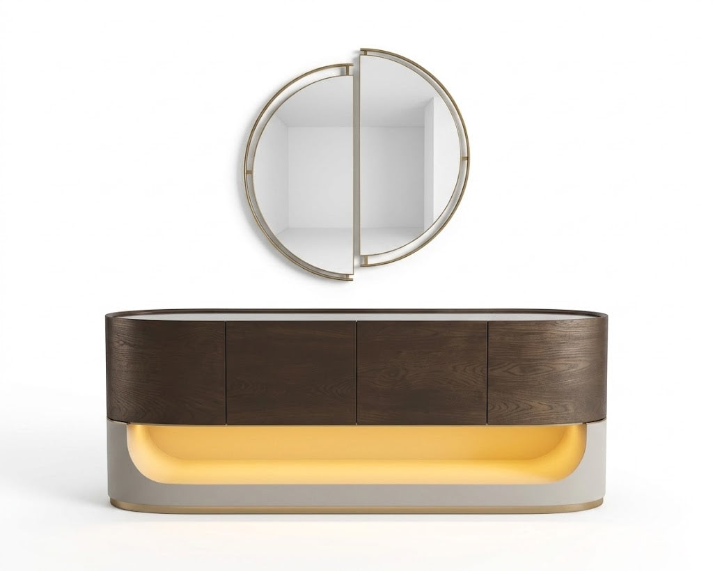 Calista Sideboard with Mirror