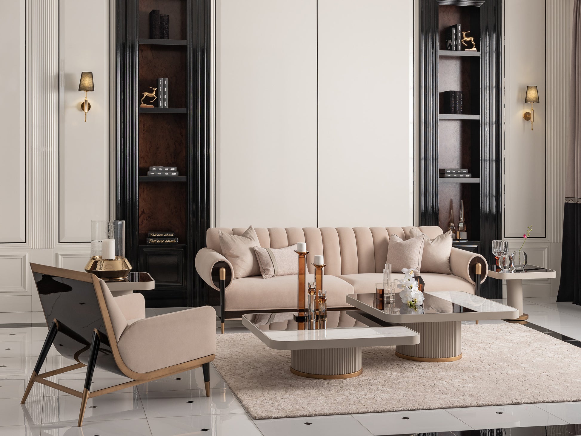 Casto 4 Seater Sofa Lux: Spacious Comfort – Luxe Life Furniture