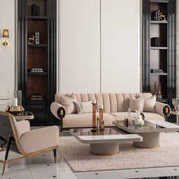 Casto 4 Seater Sofa Lux: Spacious Comfort – Luxe Life Furniture