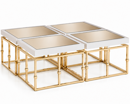 Como 4 Coffee Tables (4 Pieces separated)