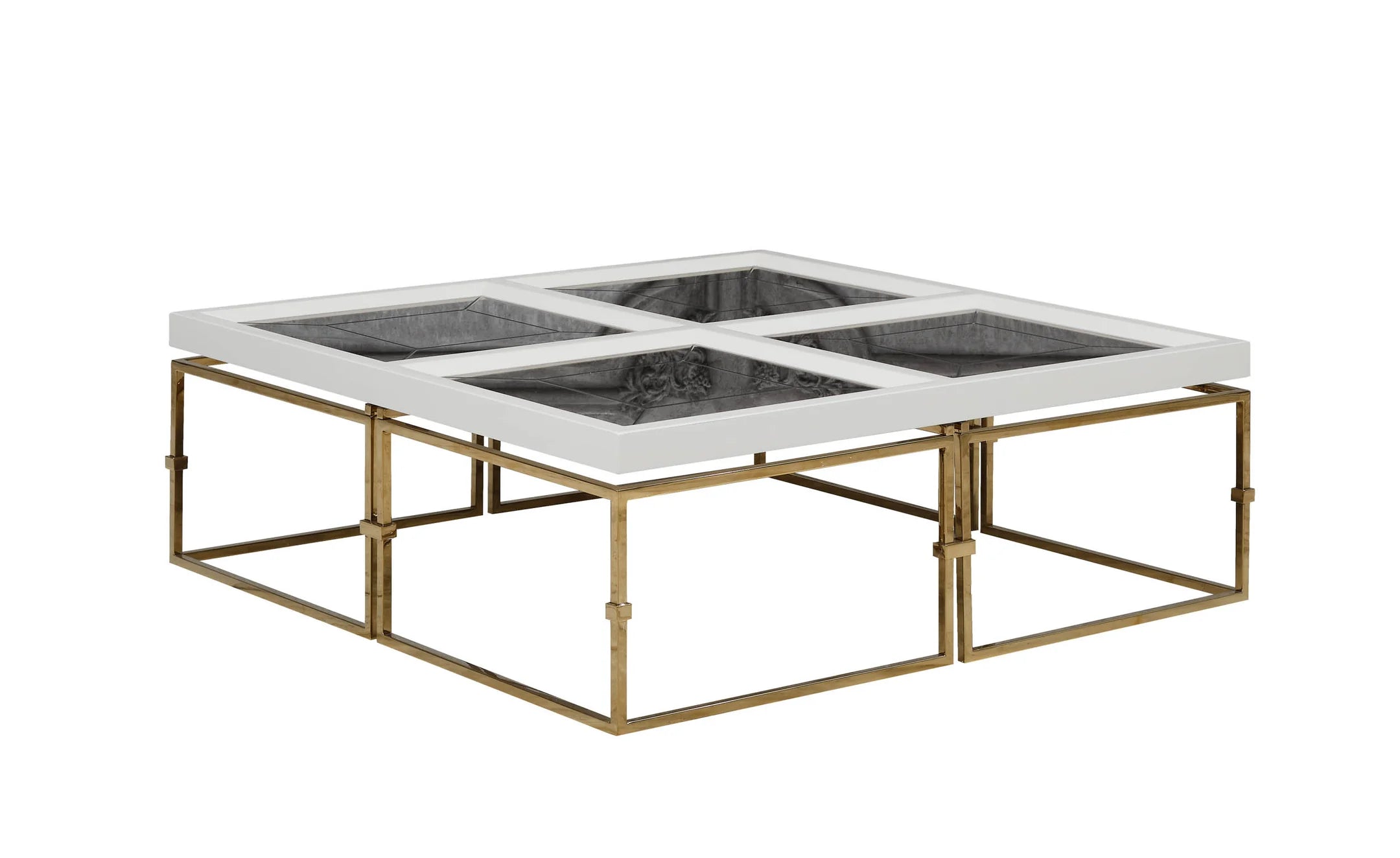 Como 4 Coffee Tables (1 Piece Fixed)