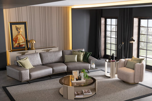 Lugano Sofa Set: Luxe Life Furniture