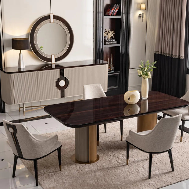Ecrue Dining Set for 6,the dining table