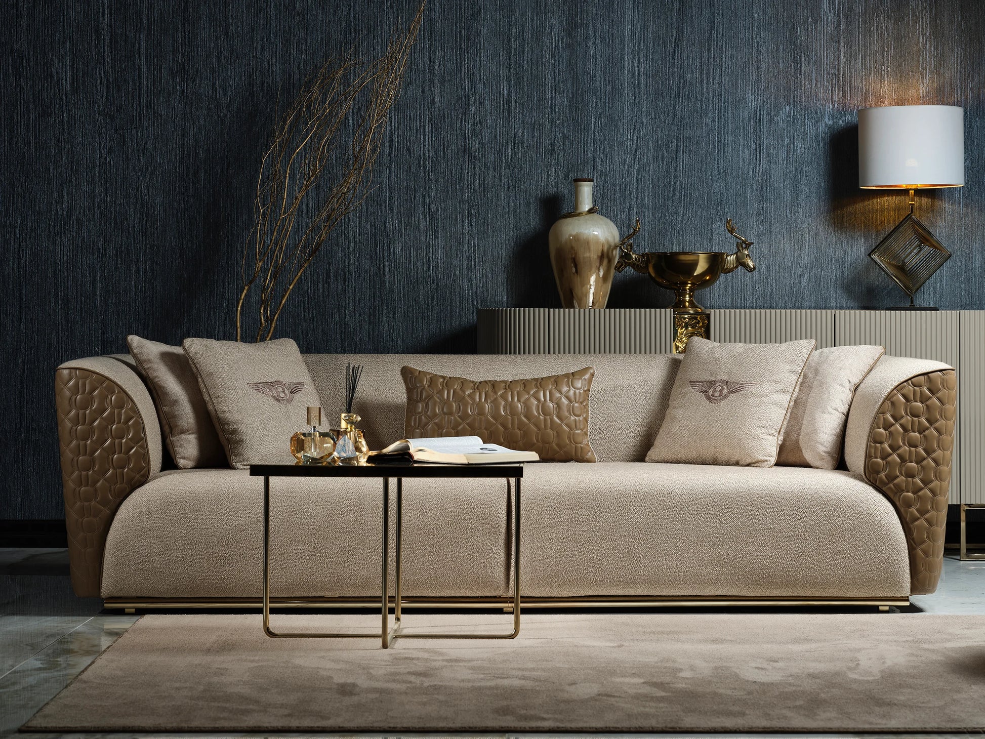 Edra Sofa Set:Luxe Life Furniture