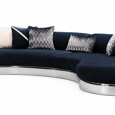 Ferre Curved 5 Seater Sofa