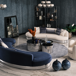 Ferre Curved 5 Seater Sofa