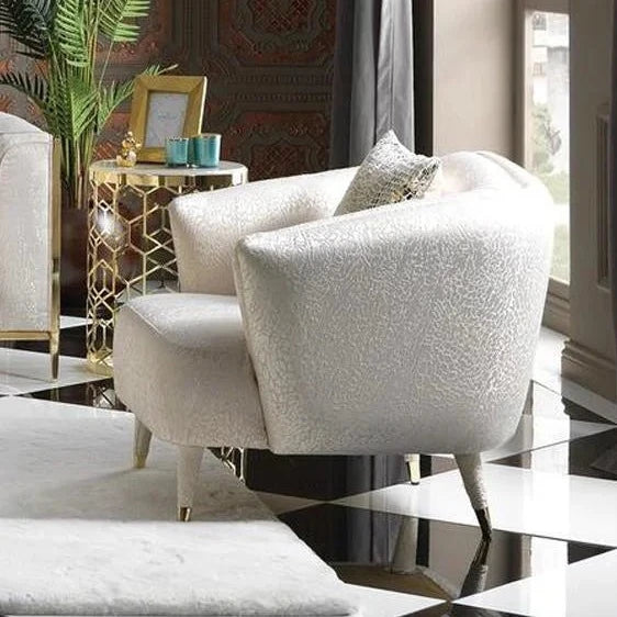 Flamingo armchair:Luxe Life Furniture