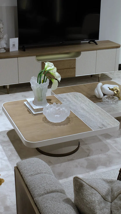 Harmony Coffee Table Small -Sleek Modern Design – Luxe Life Furniture