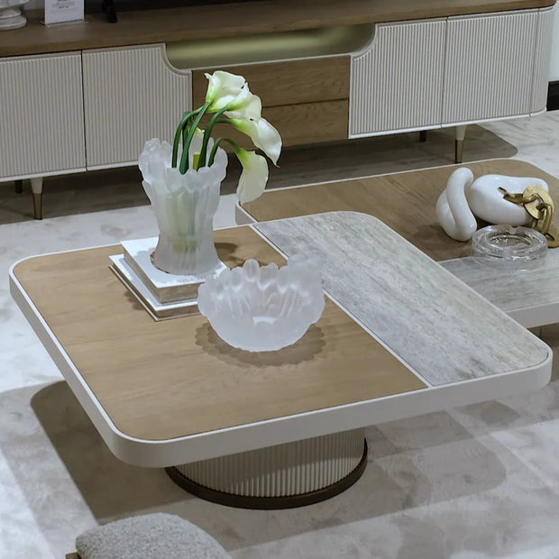 Harmony Coffee Table Small -Sleek Modern Design – Luxe Life Furniture