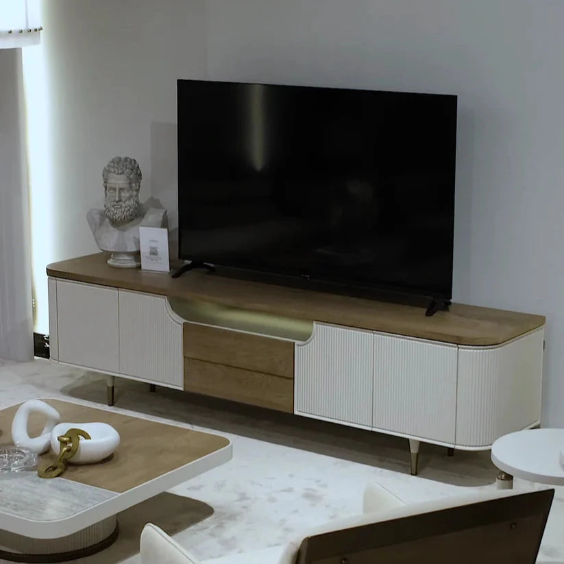 Harmony TV Stand with Storage – Luxe Life Furniture
