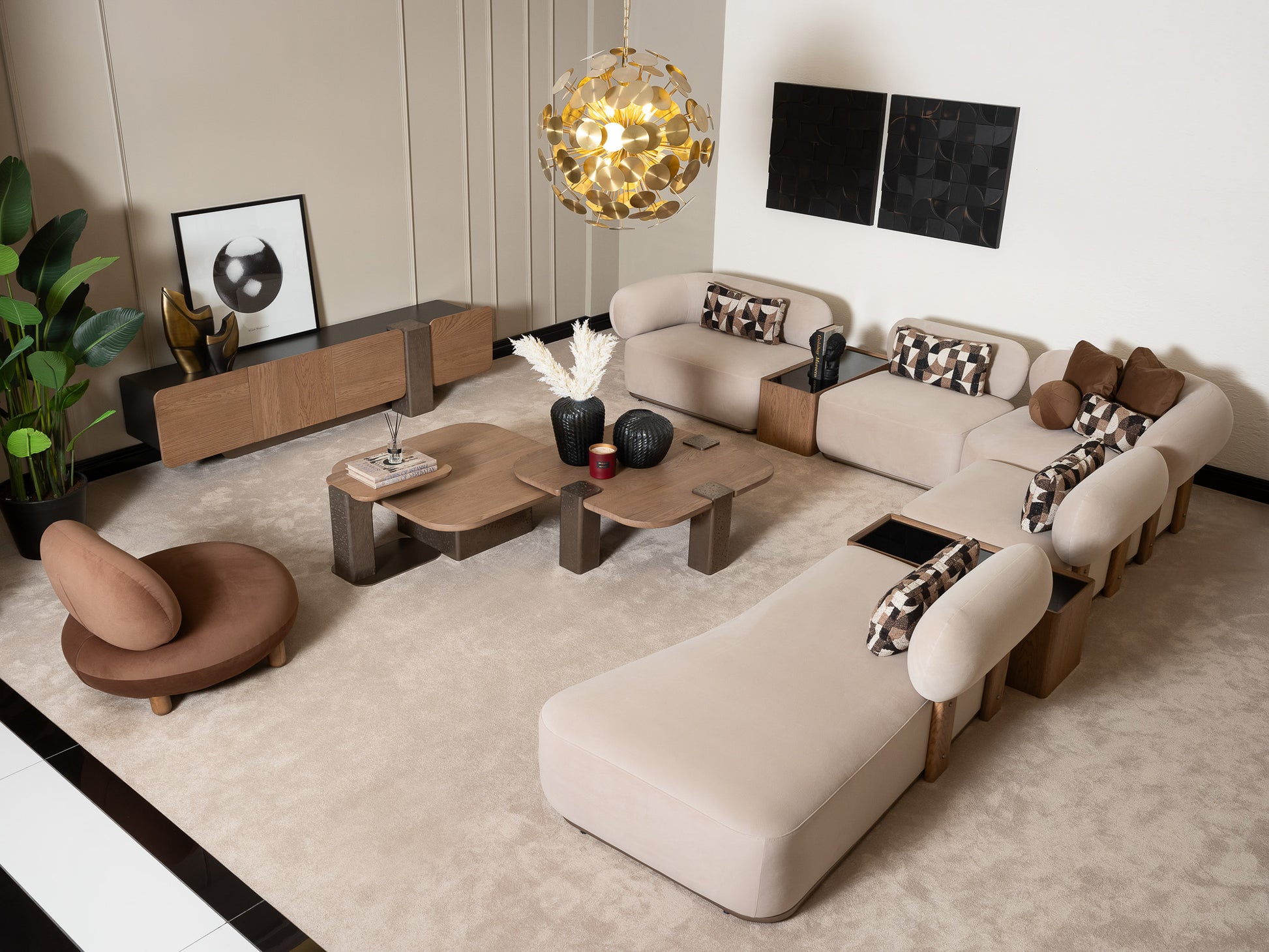 Harlem Corner Set – Modular, Customisable Luxury for UK Homes

