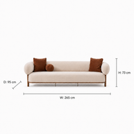 Harlem 3 Seater Sofa