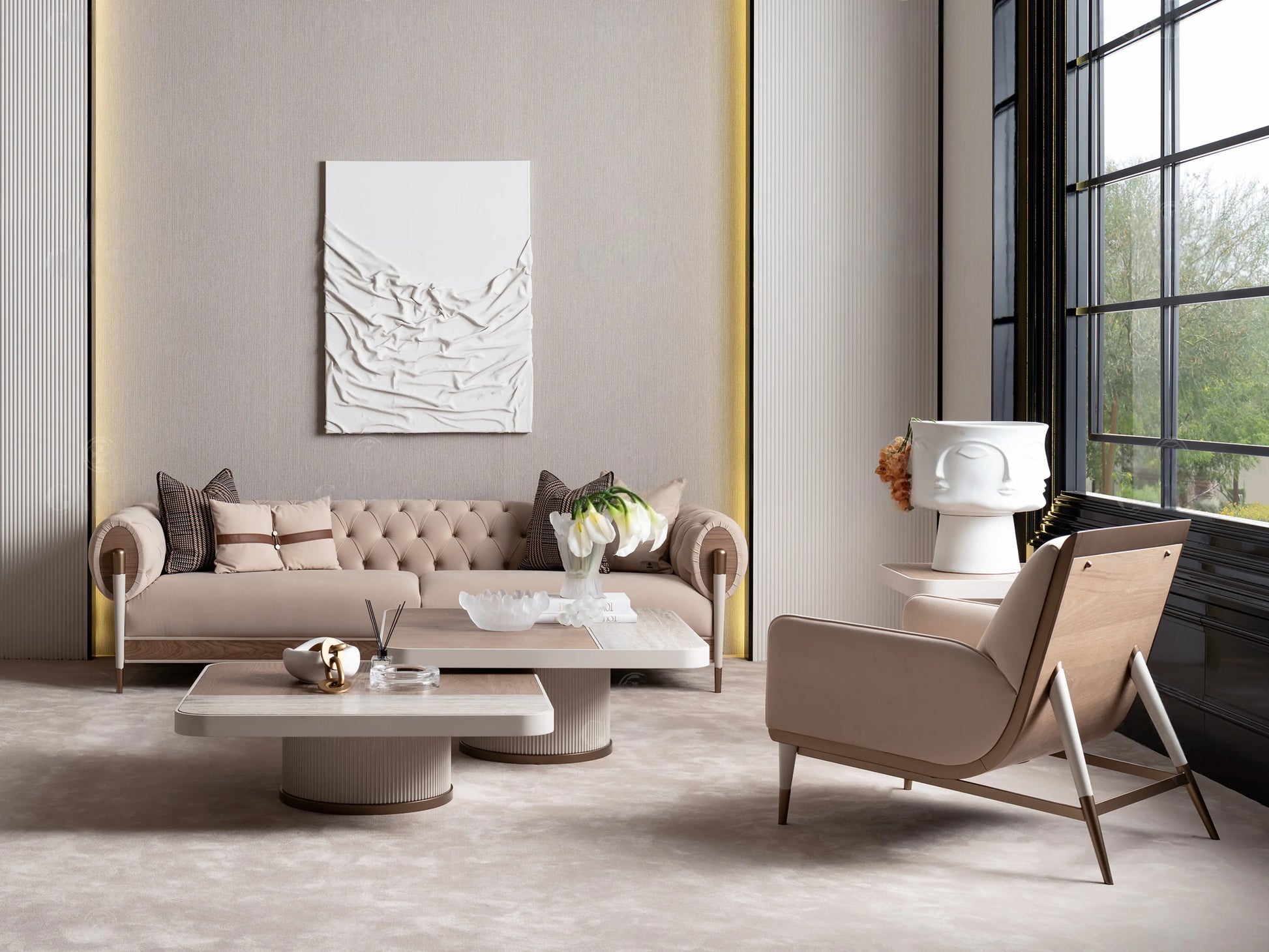 Harmony Armchair - Luxe Life Furniture