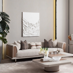 Harmony 4 Seater Sofa Wooden End
