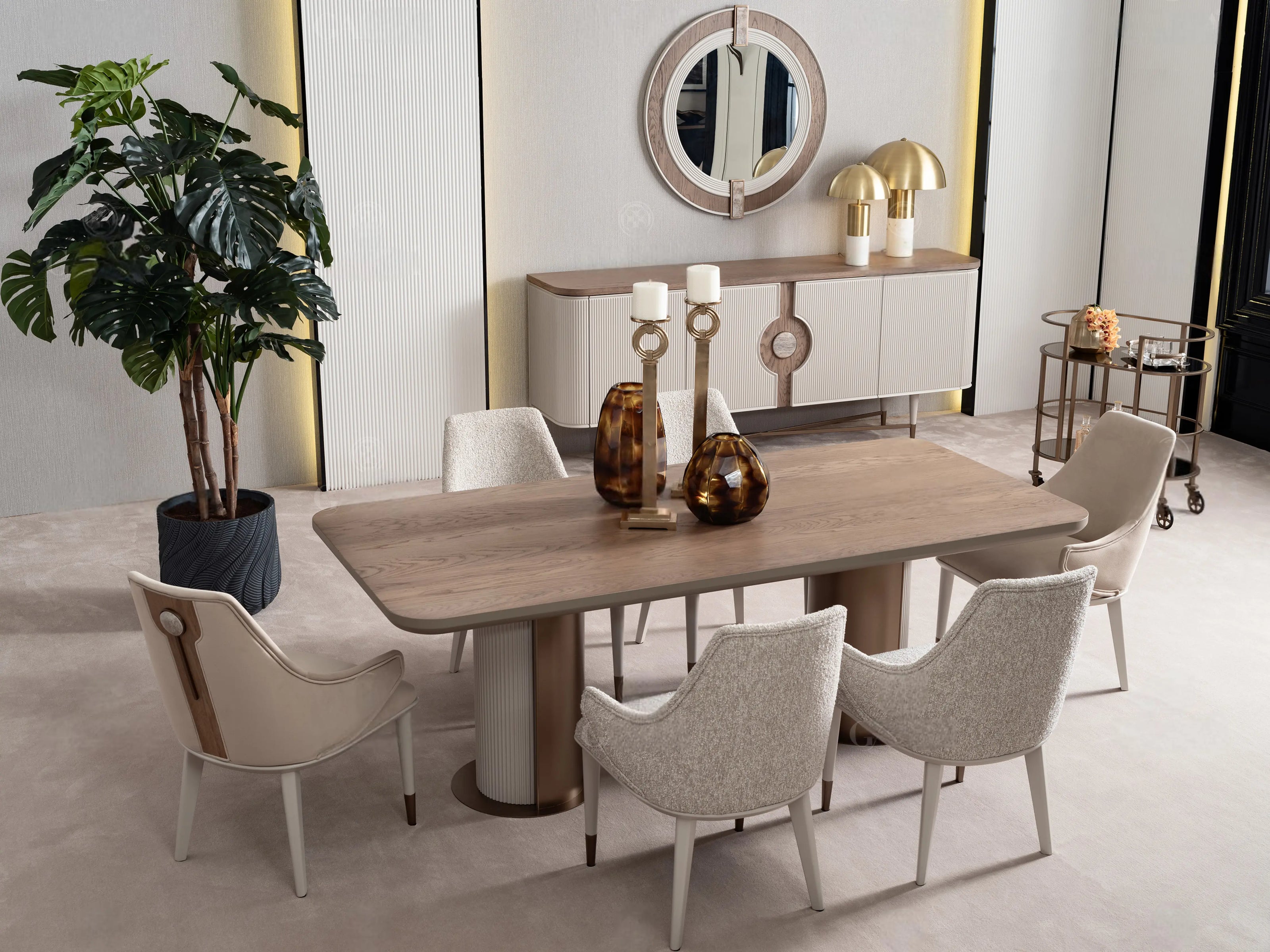 Harmony Modern Dining Set | Luxe Life Furniture