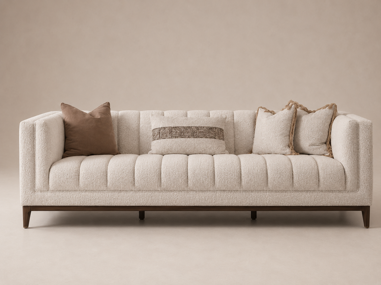 Harmony 4 Seater Sofa Wooden End