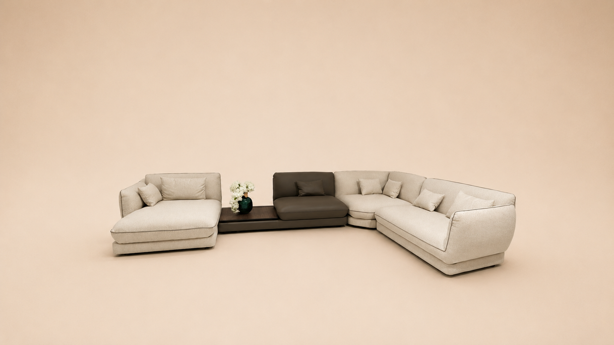 Loretta Corner Sofa – Ex Display