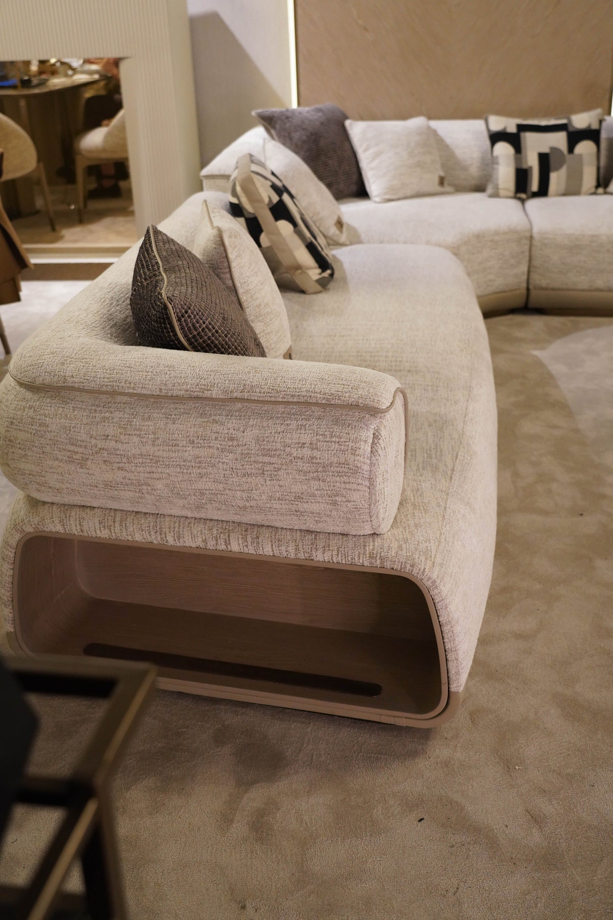 Lotus Corner Sofa | Modular Luxury Seating for Modern Living