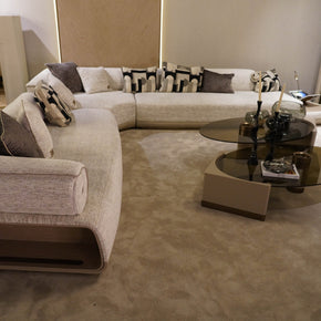 Lotus Corner Sofa | Modular Luxury Seating for Modern Living