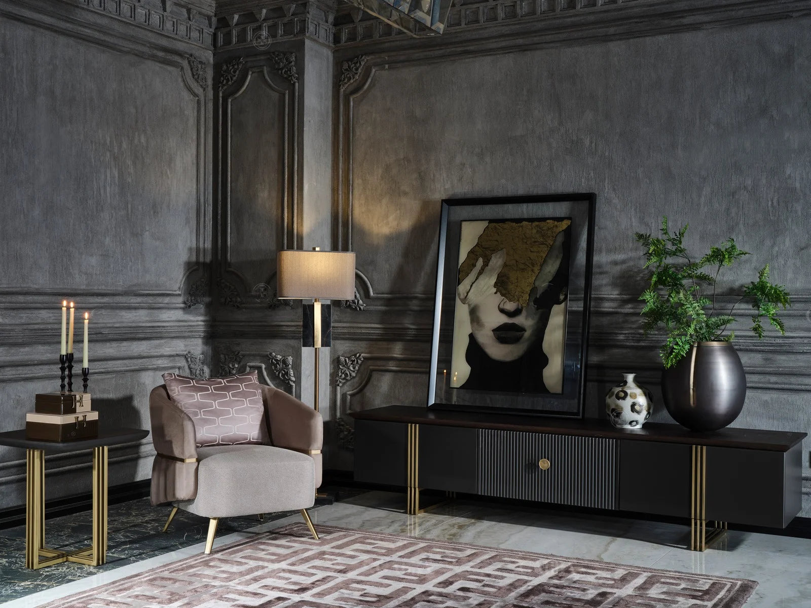 Madrid Armchair :Luxe Life Furniture