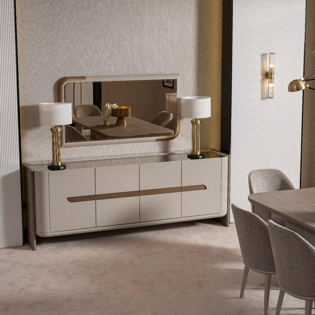 Milano Dining Set:Luxe Life Furniture