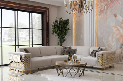 Monticelli Corner Sofa: Luxe Life Furniture