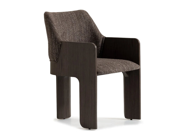 Marmo Cream Wood Dining Chair: Modern Comfort. Luxe Life Furniture