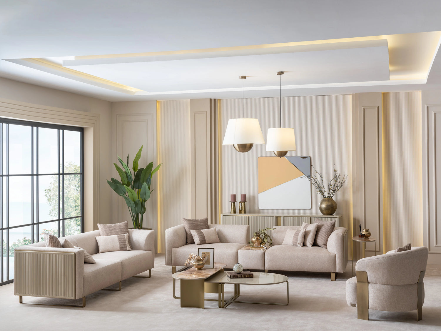 Massimo Comfortable Sofa Set -Modern Design | Luxe Life Furniture Massimo Comfortable Sofa Set -Modern Design | Luxe Life Furniture