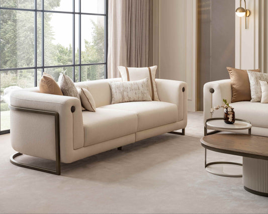 Mocha 3 Seater Sofa