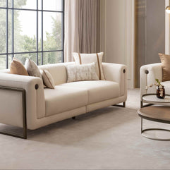 Mocha 3 Seater Sofa