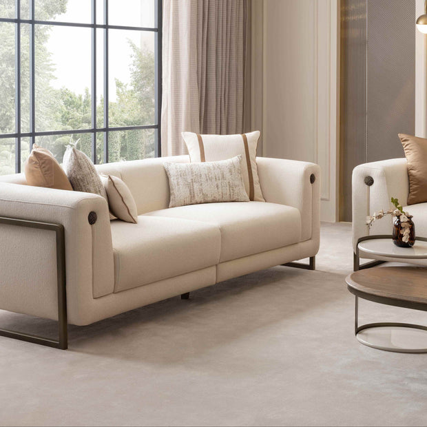Mocha 3 Seater Sofa
