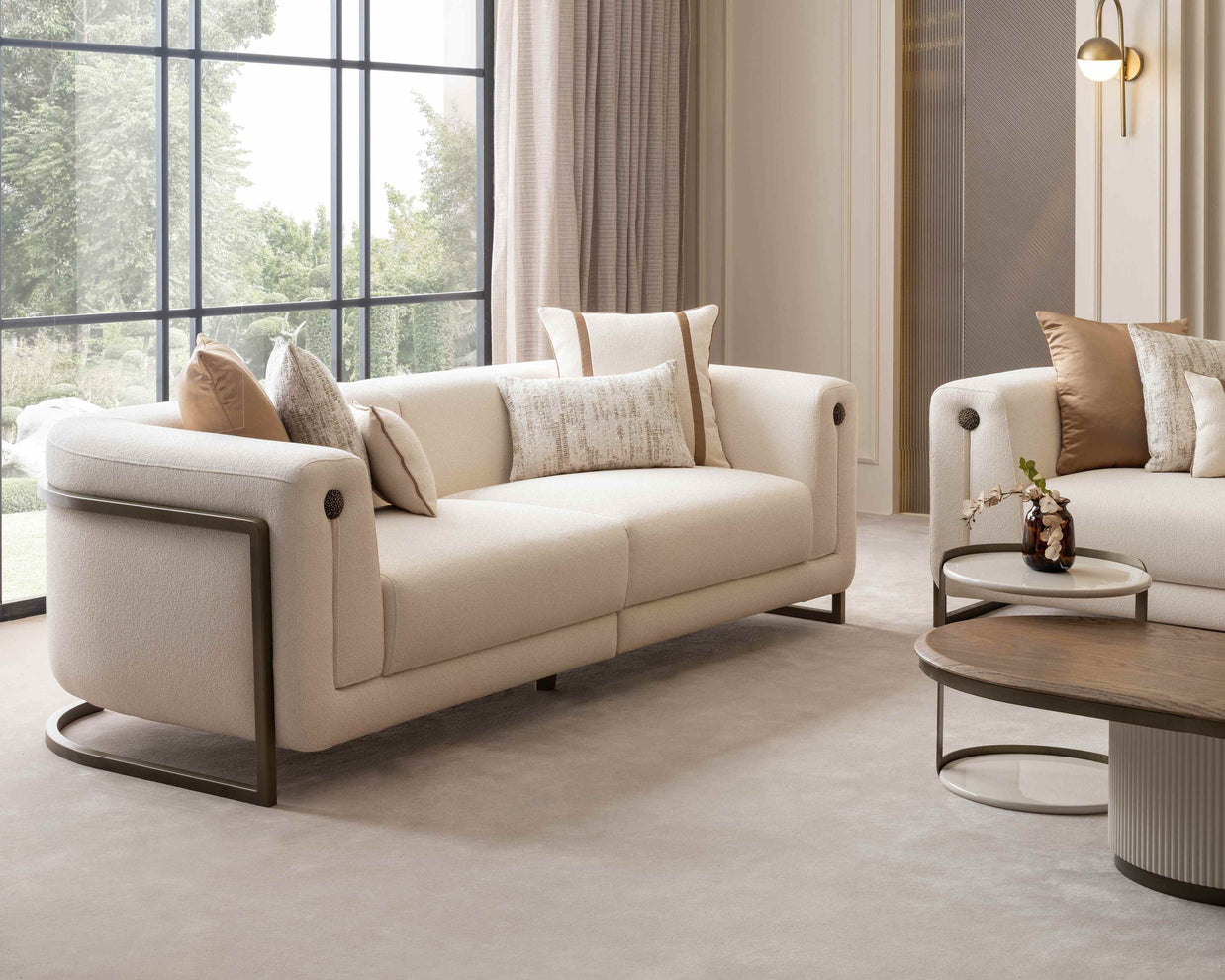 Mocha 2 Seater Sofa