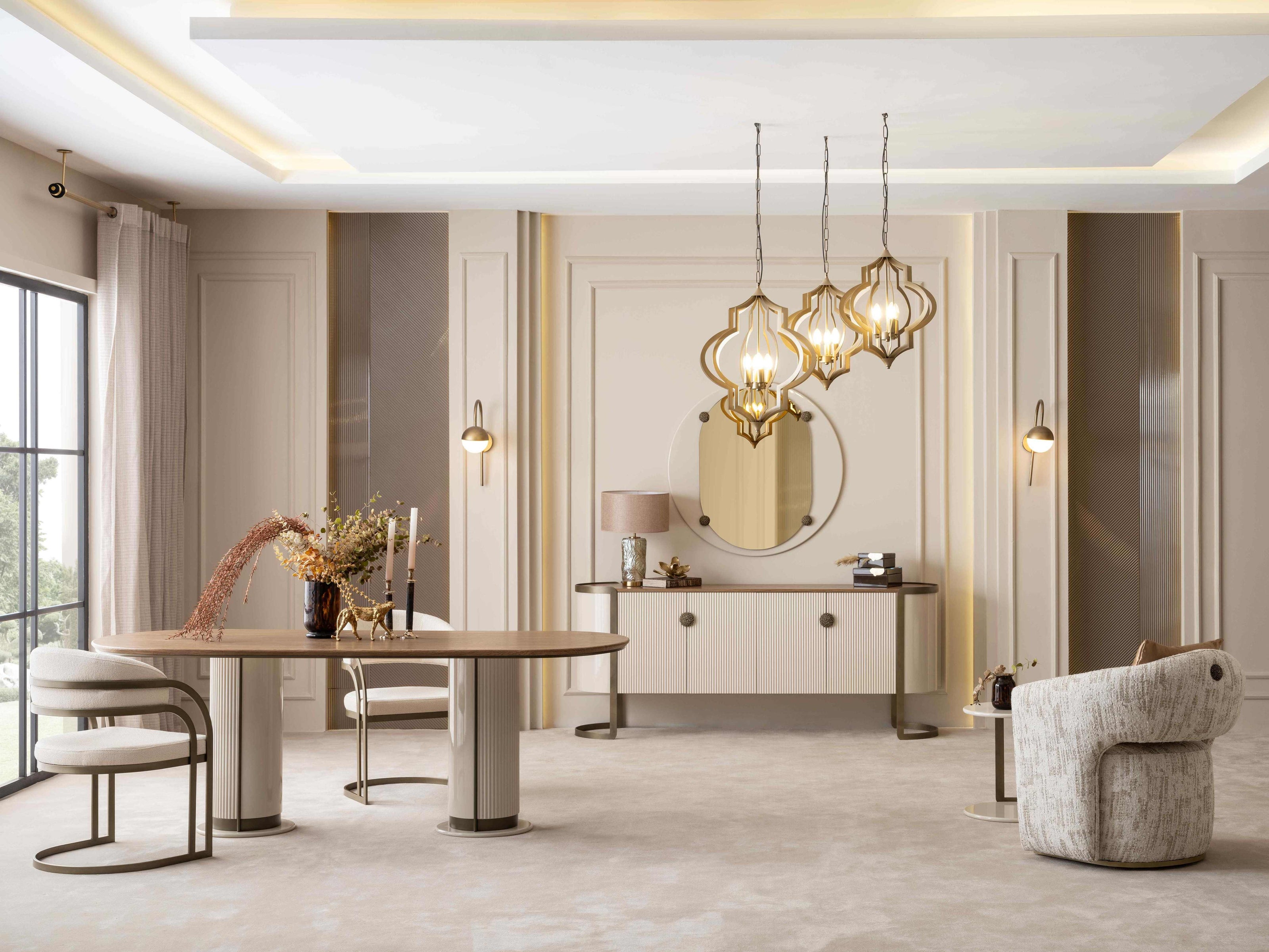 Mocha Dining Set