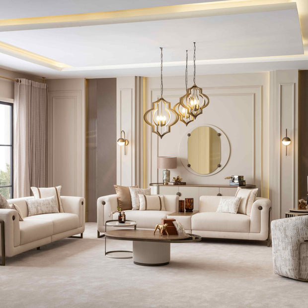 Mocha 3 Seater Sofa