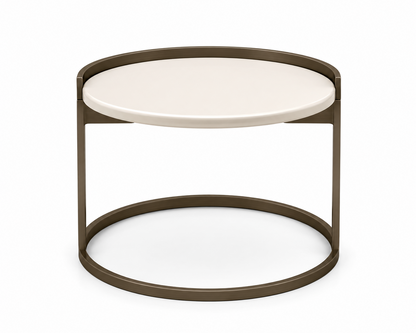 Mocha Side Table