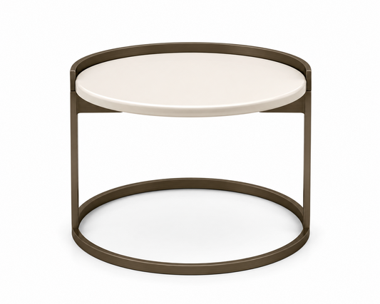 Mocha Side Table