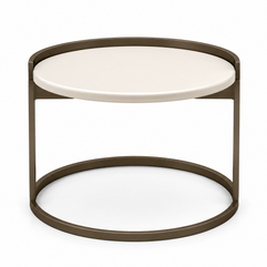 Mocha Side Table