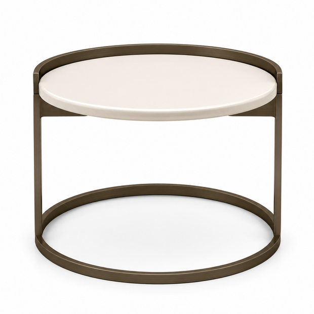 Mocha Side Table
