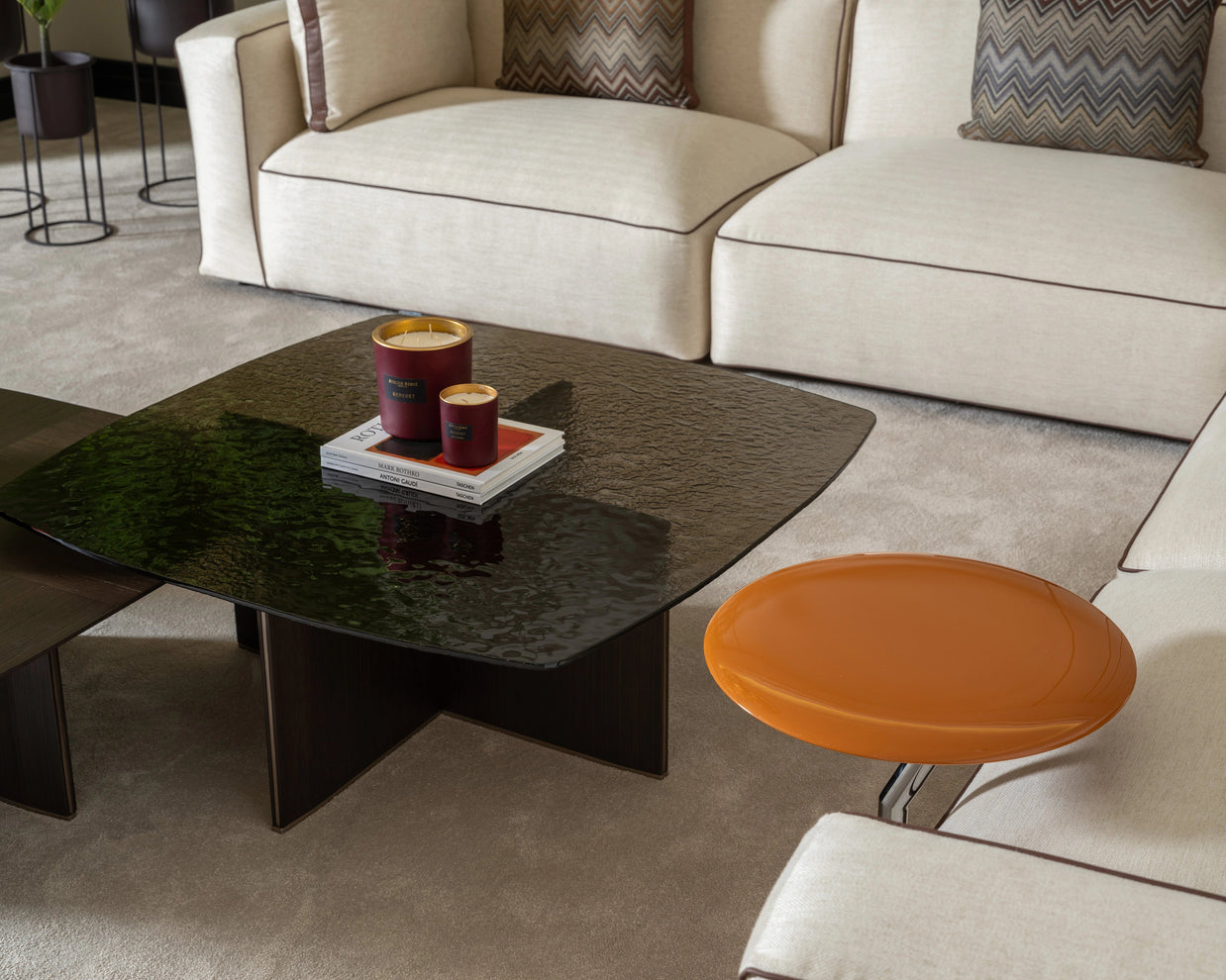 Moka Coffee Table -Top Glass