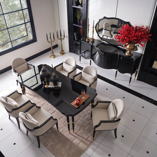 Monaco Dining Set: Luxe Life Furniture