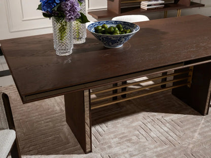 Montana Dining Table: Modern Luxury for Luxurious Gatherings. By Luxe Life Furniture.