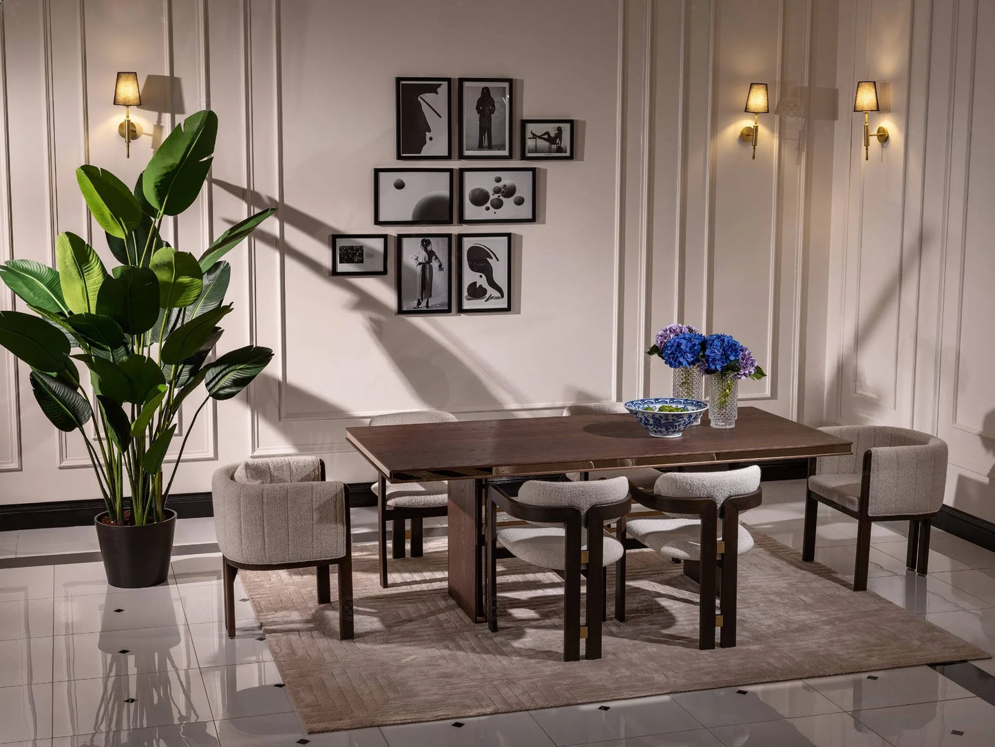 Montana Dining Table: Modern Luxury for Luxurious Gatherings. By Luxe Life Furniture.