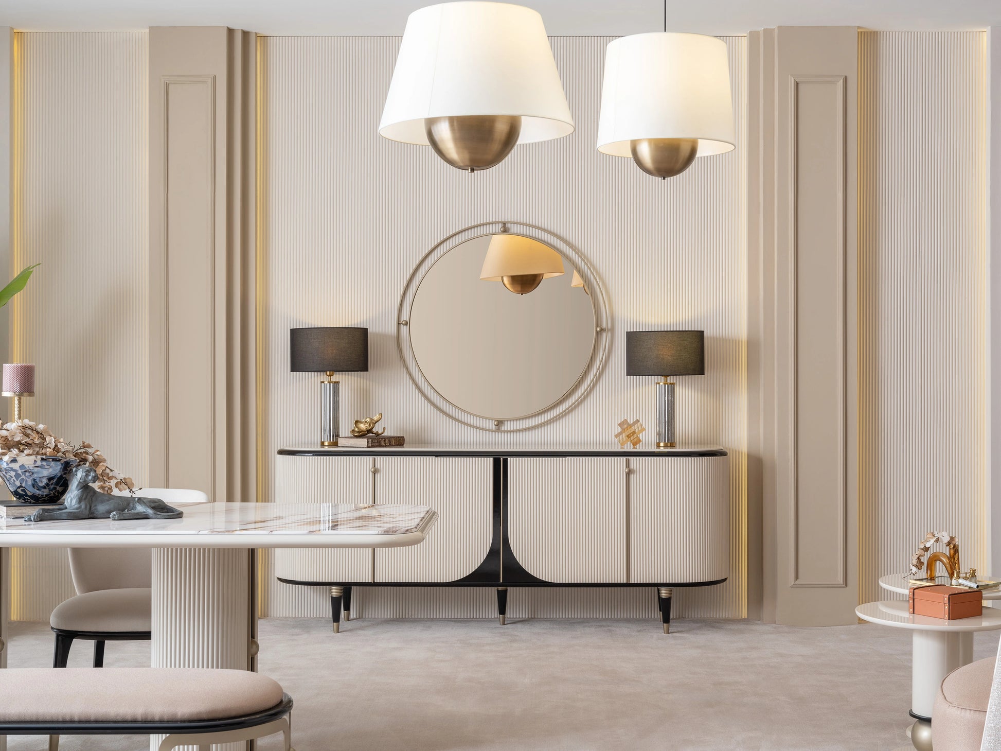 Nobel Dining Set: Modern Kitchen Furniture | Luxe Life Furniture