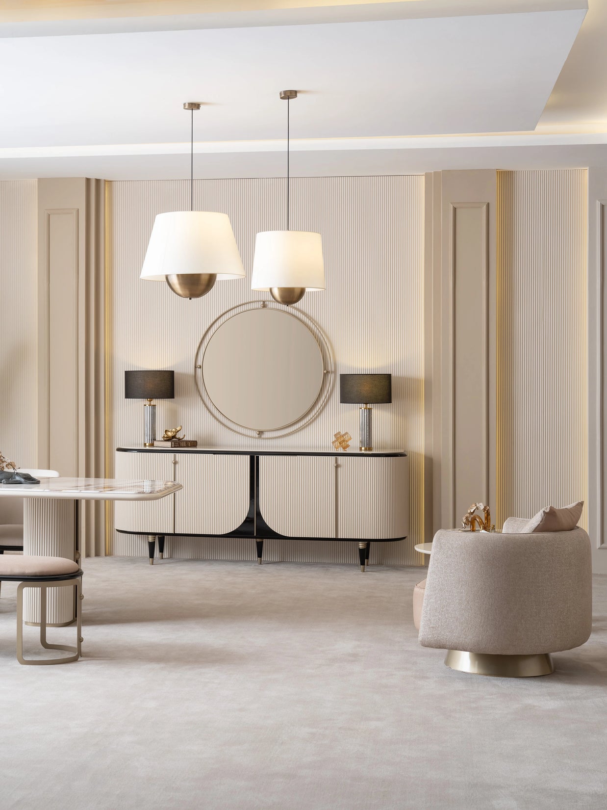Nobel Dining Set: Modern Kitchen Furniture | Luxe Life Furniture