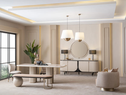 Nobel Dining Set: Modern Kitchen Furniture | Luxe Life Furniture